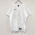 NIKE　ナイキ　半袖ベースボールTシャツ　スウッシュ　白　ホワイト　Lサイズ