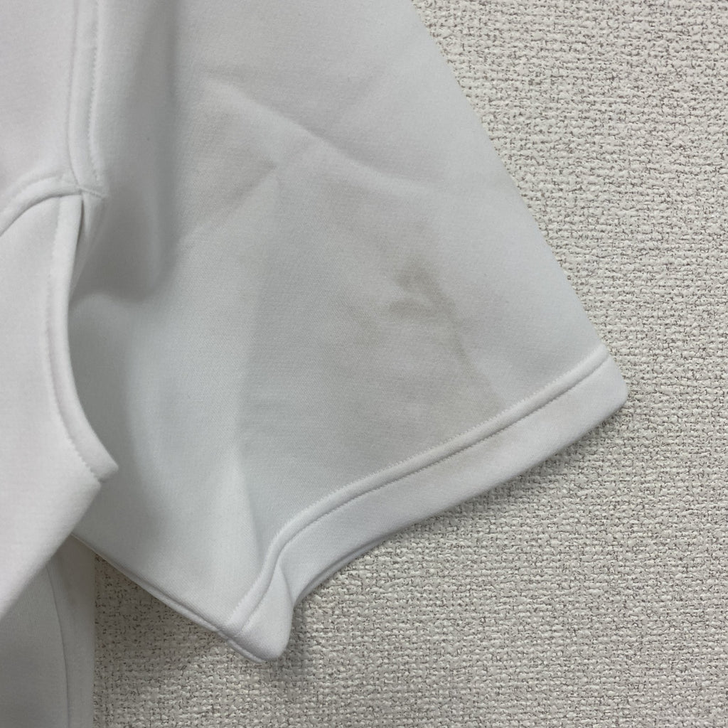 NIKE　ナイキ　半袖ベースボールTシャツ　スウッシュ　白　ホワイト　Lサイズ