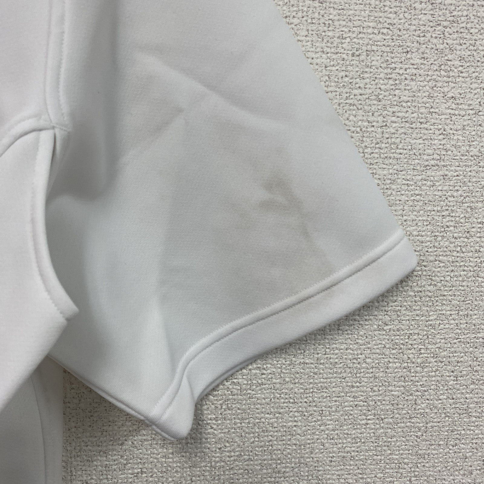 NIKE　ナイキ　半袖ベースボールTシャツ　スウッシュ　白　ホワイト　Lサイズ