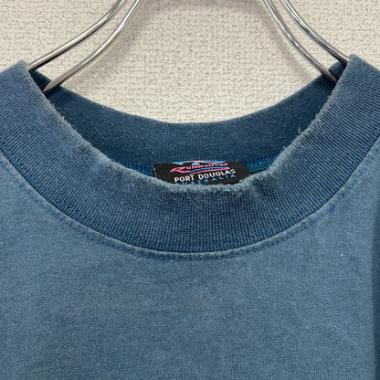 ～00s　Quick silver　クイックシルバー　半袖プリントTシャツ　ヴィンテージ　青　ブルー　Mサイズ