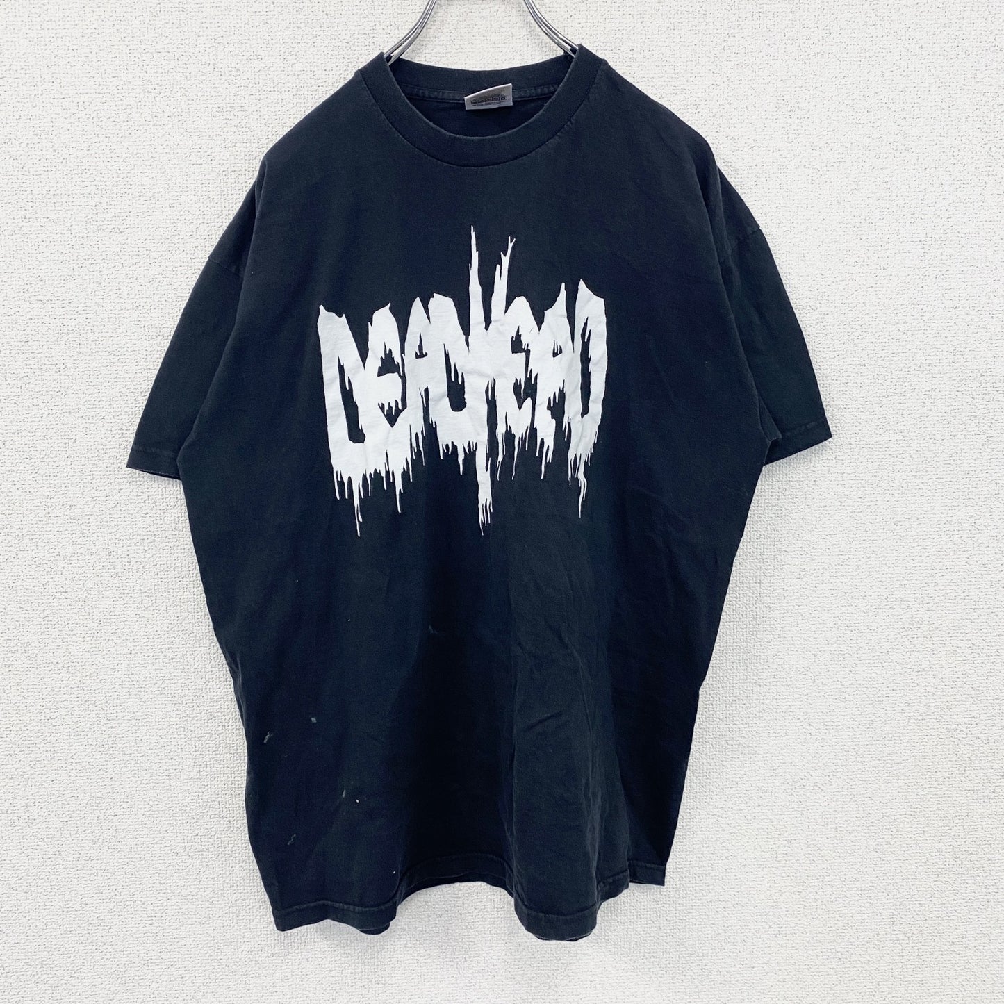 FRUIT OF THE LOOM　Hatteland Technology　半袖Tシャツ　黒　ブラック　XLサイズ