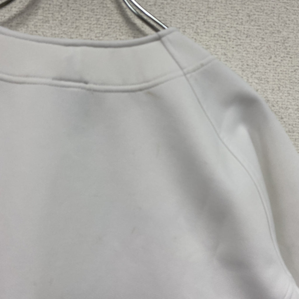 NIKE　ナイキ　半袖ベースボールTシャツ　スウッシュ　白　ホワイト　Lサイズ