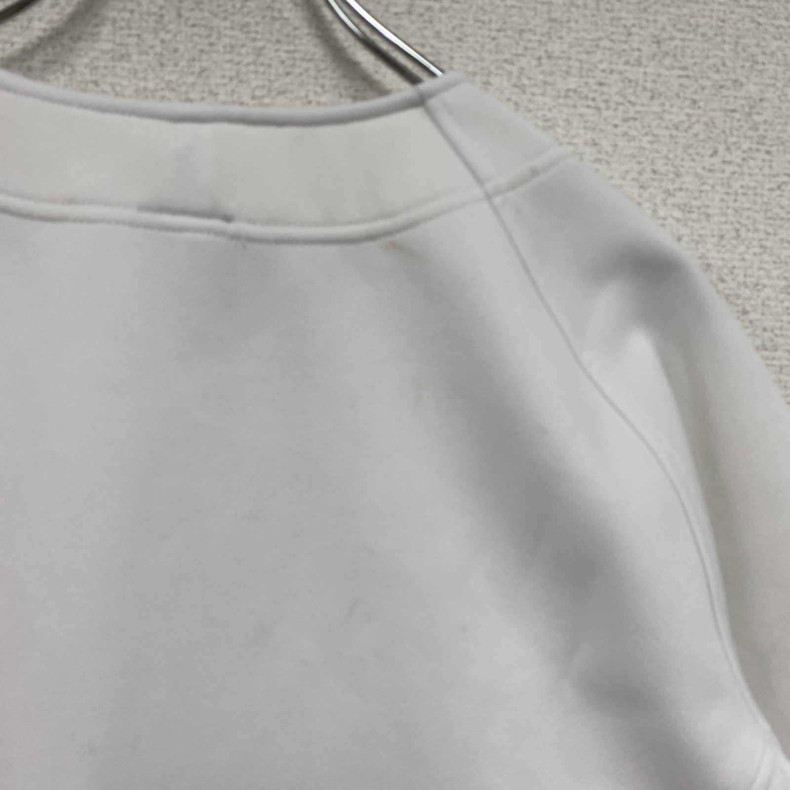 NIKE　ナイキ　半袖ベースボールTシャツ　スウッシュ　白　ホワイト　Lサイズ