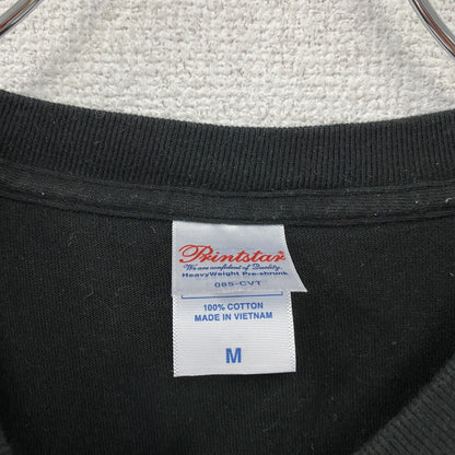 Printstar　ハウスジャックビルト　半袖プリントムービーTシャツ　黒　ブラック　Mサイズ