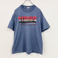 90s　TITANIC　タイタニック　半袖プリントTシャツ　ヴィンテージ　シングルステッチ　青　ブルー　Mサイズ