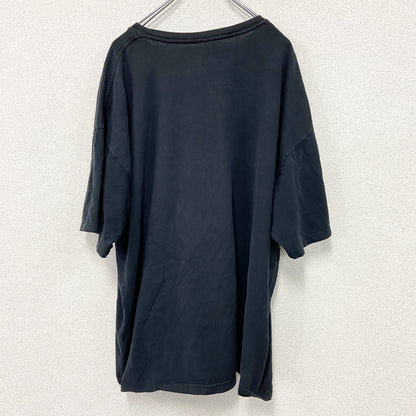 00s　Keya　半袖プリントTシャツ　ギア　歯車　ヴィンテージ　黒　ブラック　2XLサイズ