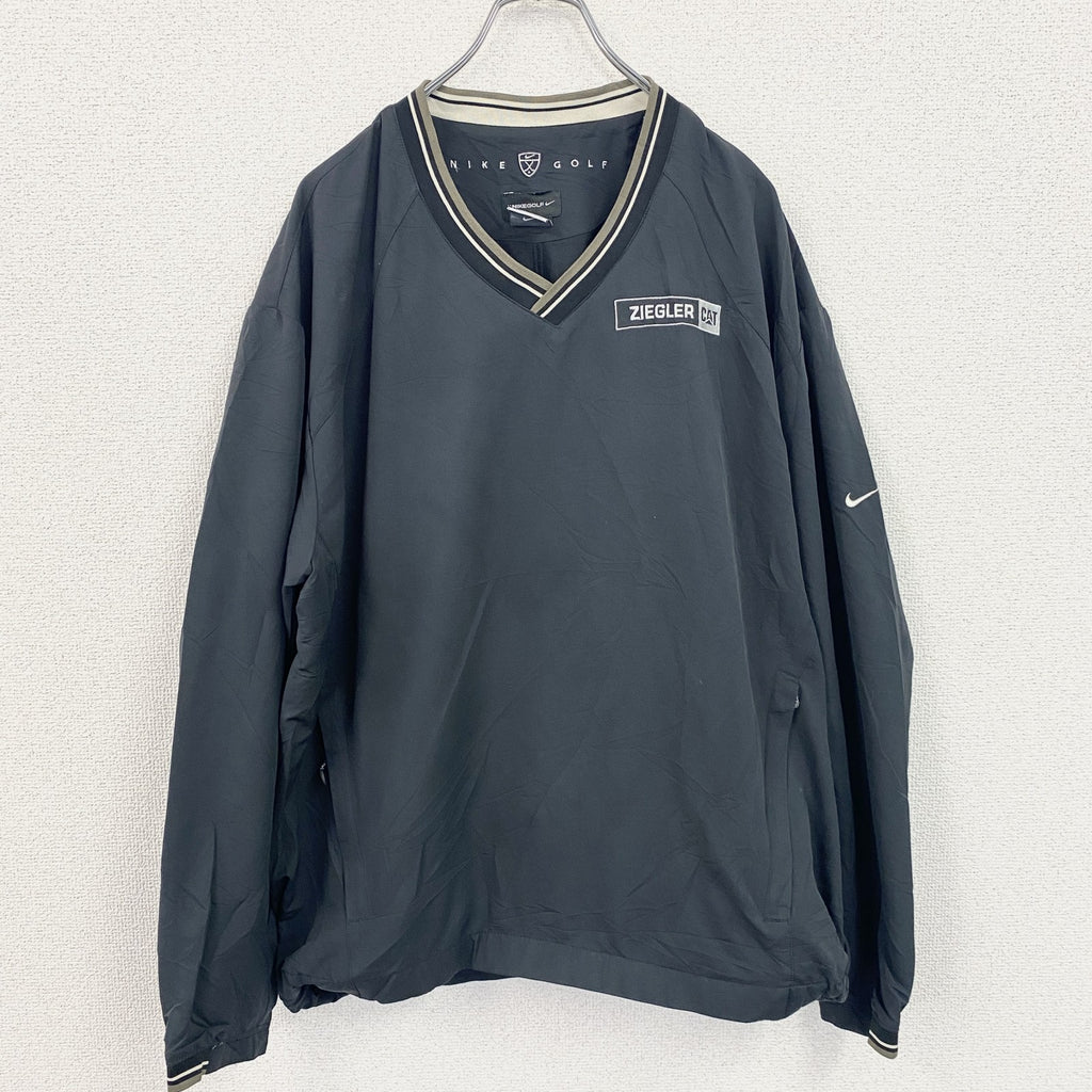 NIKE GOLF　ナイキゴルフ　プルオーバージャケット　CAT　黒　ブラック　Lサイズ