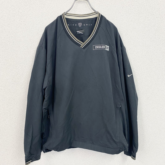 NIKE GOLF　ナイキゴルフ　プルオーバージャケット　CAT　黒　ブラック　Lサイズ
