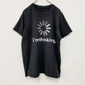 Hanes　ヘインズ　半袖プリントTシャツ　プログレスインジケーター　黒　ブラック　Mサイズ