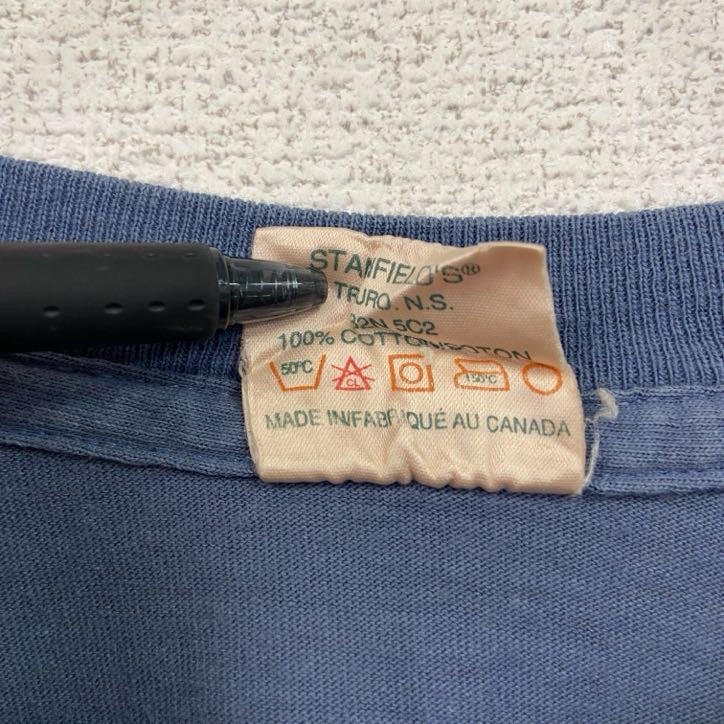 90s　TITANIC　タイタニック　半袖プリントTシャツ　ヴィンテージ　シングルステッチ　青　ブルー　Mサイズ