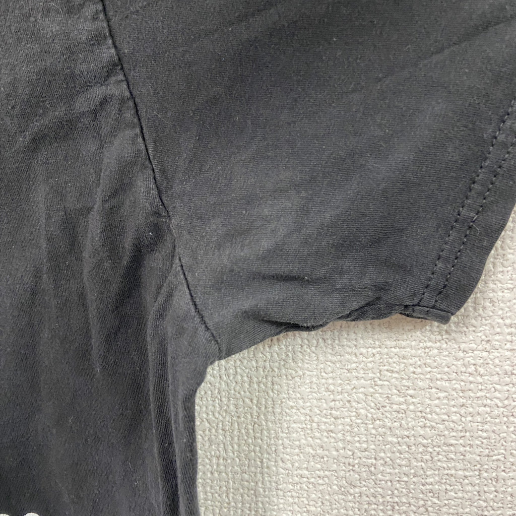 Hanes　ヘインズ　半袖プリントTシャツ　プログレスインジケーター　黒　ブラック　Mサイズ