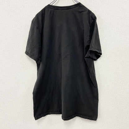 Hanes　ヘインズ　半袖プリントTシャツ　プログレスインジケーター　黒　ブラック　Mサイズ