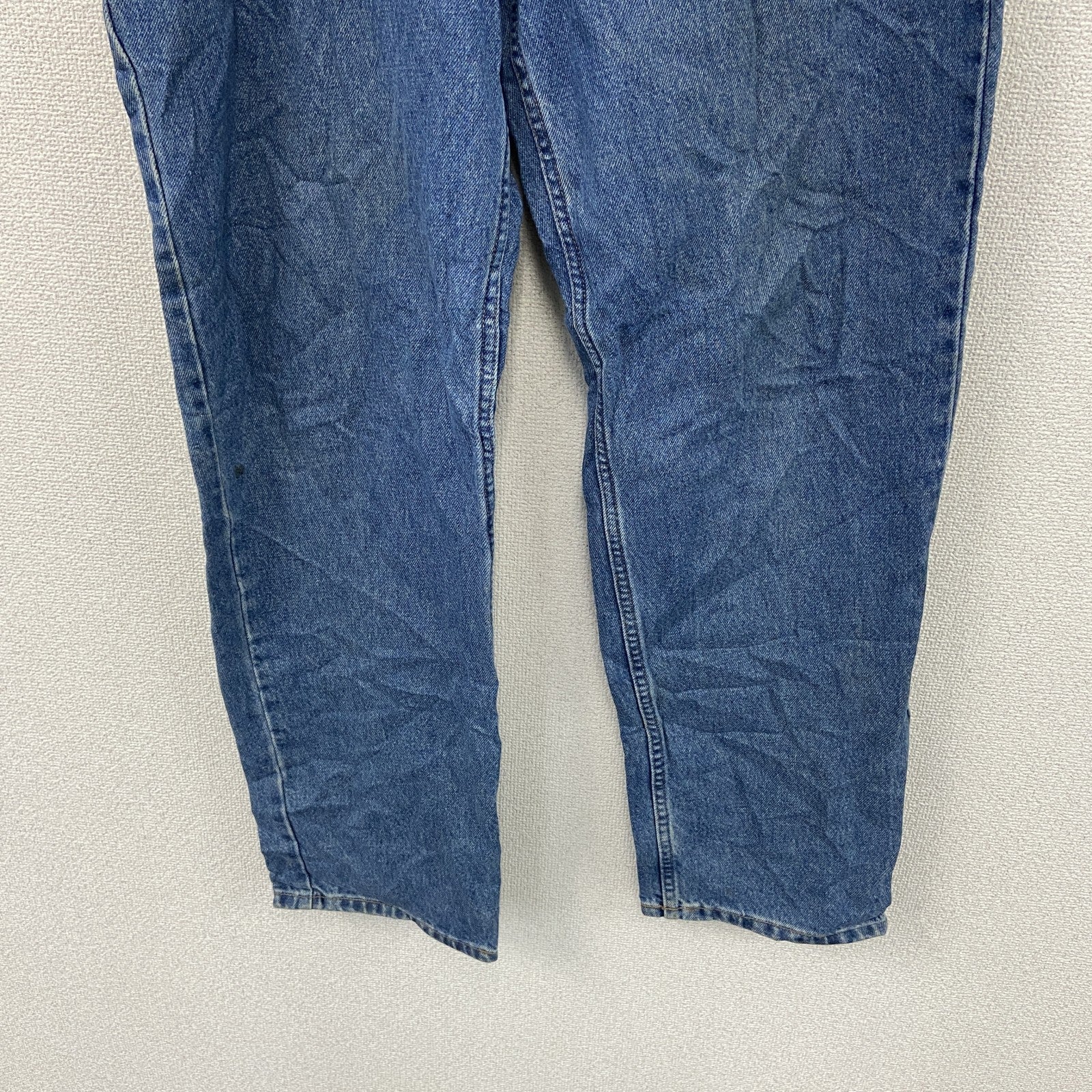 L.L.Bean　エルエルビーン　デニムパンツ/ジーンズ　ジップフライ　革パッチ　インディゴ　W36サイズ