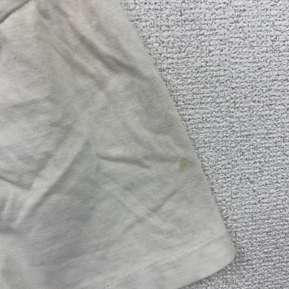 90s～　半袖プリントTシャツ　星条旗　シングルステッチ　ヴィンテージ　白　ホワイト　