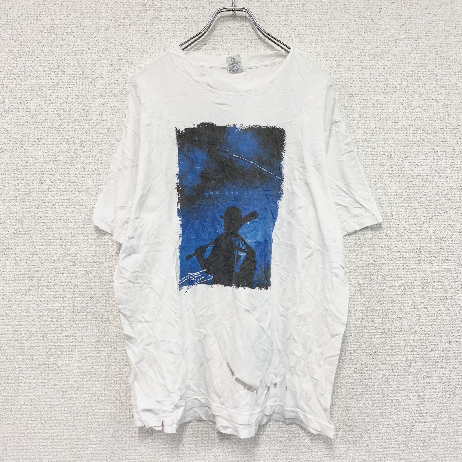 Printstar　プリントスター　半袖プリントTシャツ　白　ホワイト　XLサイズ　