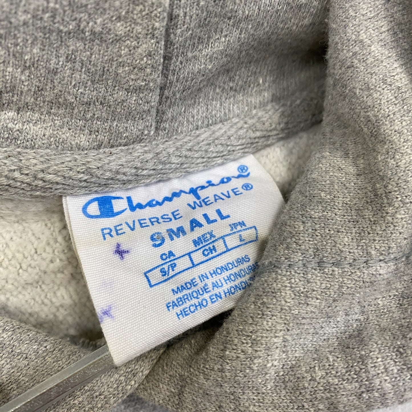 Champion　チャンピオン　リバースウィーブ　スウェットパーカー/フーディー　灰色　グレー　Sサイズ