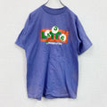 90s　SALEM　半袖プリントTシャツ　ヴィンテージ　シングルステッチ　紫　パープル　Lサイズ