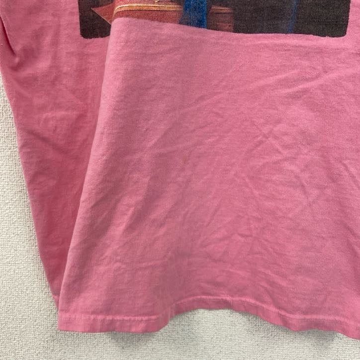 90s　Neal McCoy　ニールマッコイ　半袖フォトプリントTシャツ　ヴィンテージ　ピンク　Mサイズ