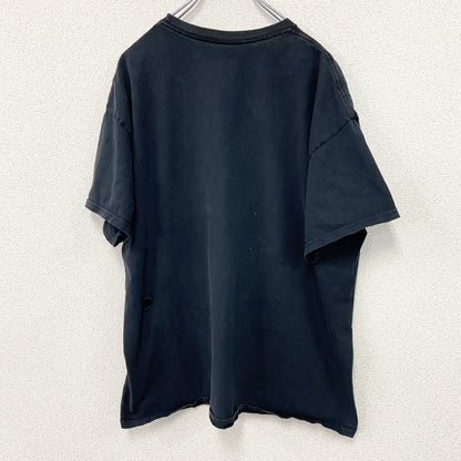 ～00s　THRASHER　スラッシャー　半袖プリントTシャツ　ヴィンテージ　黒　ブラック　XLサイズ