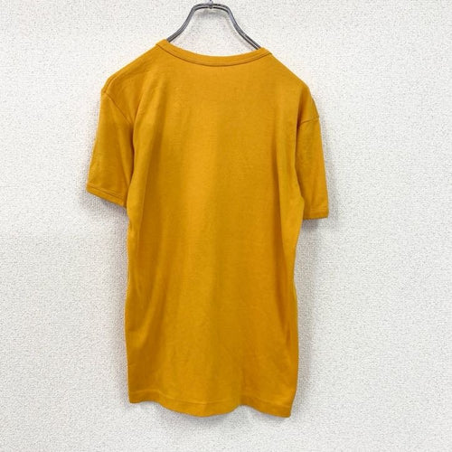 70s～　USMC　CSS　岩国　IWAKUNI　半袖染込みプリントTシャツ　ヴィンテージ　イエロー