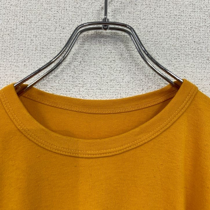 70s～　USMC　CSS　岩国　IWAKUNI　半袖染込みプリントTシャツ　ヴィンテージ　イエロー