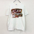 90s　Hanes　ヘインズ　アラニスモリセット　半袖Tシャツ　ヴィンテージ　白　ホワイト　Lサイズ