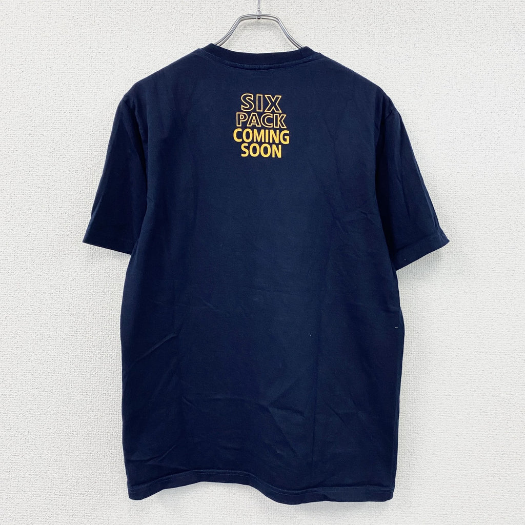 image　半袖プリントTシャツ　紺　ネイビー　XLサイズ