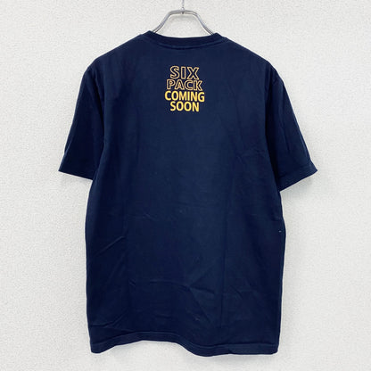 image　半袖プリントTシャツ　紺　ネイビー　XLサイズ