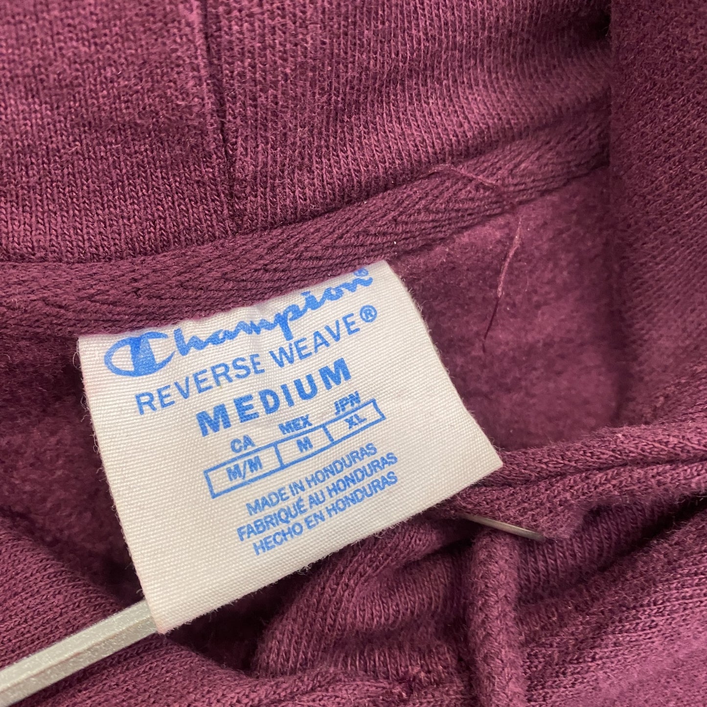 Champion　チャンピオン　リバースウィーブ　スウェットパーカー/フーディー　カシスレッド　XLサイズ