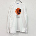 90s　All Sport　オールスポーツ　長袖プリントTシャツ　ヴィンテージ　白　ホワイト　Lサイズ