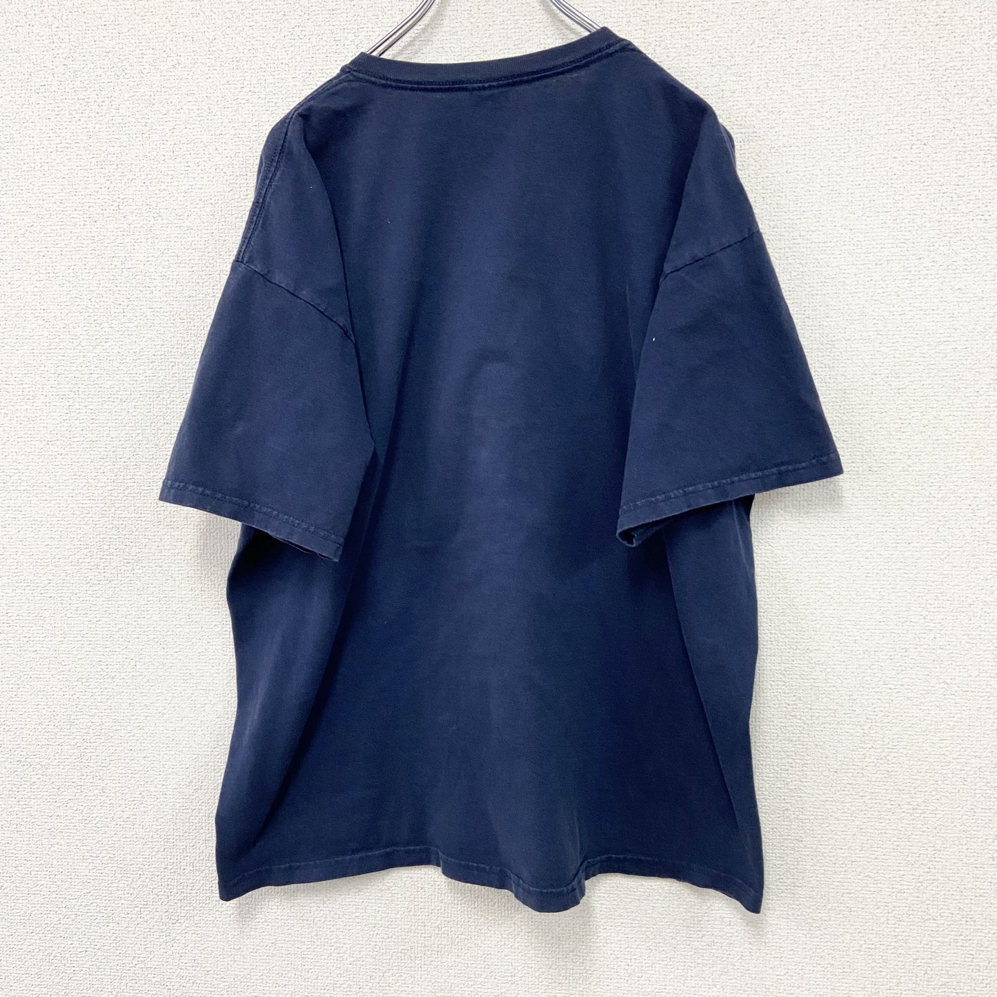 GILDAN　ギルダン　半袖プリントTシャツ　TUTANKHAMUN　ツタンカーメン　紺　ネイビー　XLサイズ
