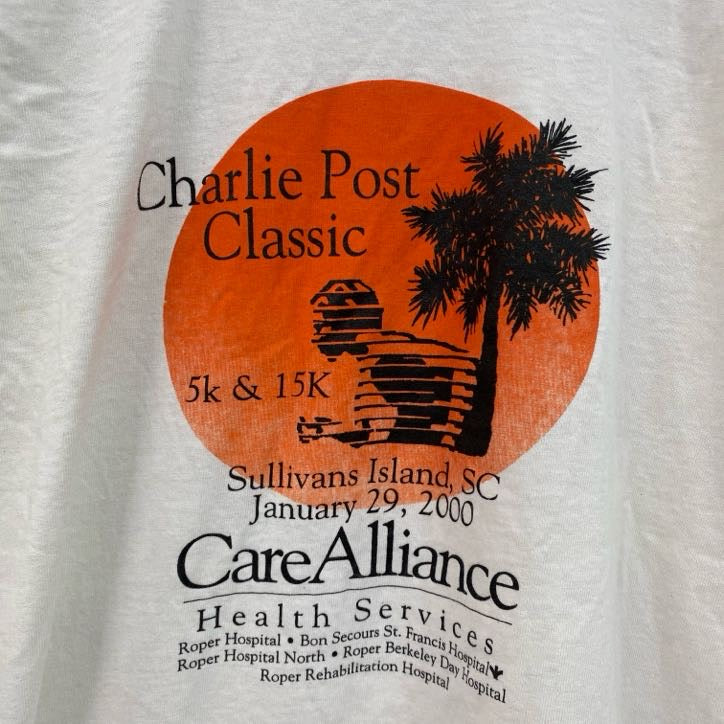 90s　All Sport　オールスポーツ　長袖プリントTシャツ　ヴィンテージ　白　ホワイト　Lサイズ