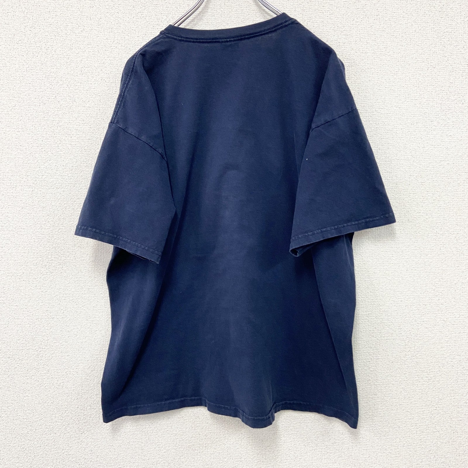 GILDAN　ギルダン　半袖プリントTシャツ　TUTANKHAMUN　ツタンカーメン　紺　ネイビー　XLサイズ