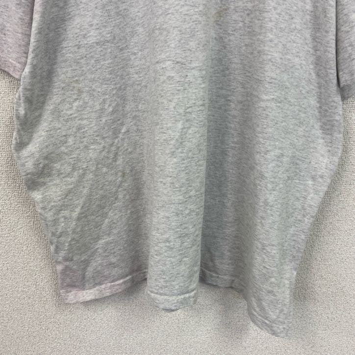 90s　champion　チャンピオン　Tシャツ　ヴィンテージ　シングルステッチ　グレー　2XLサイズ