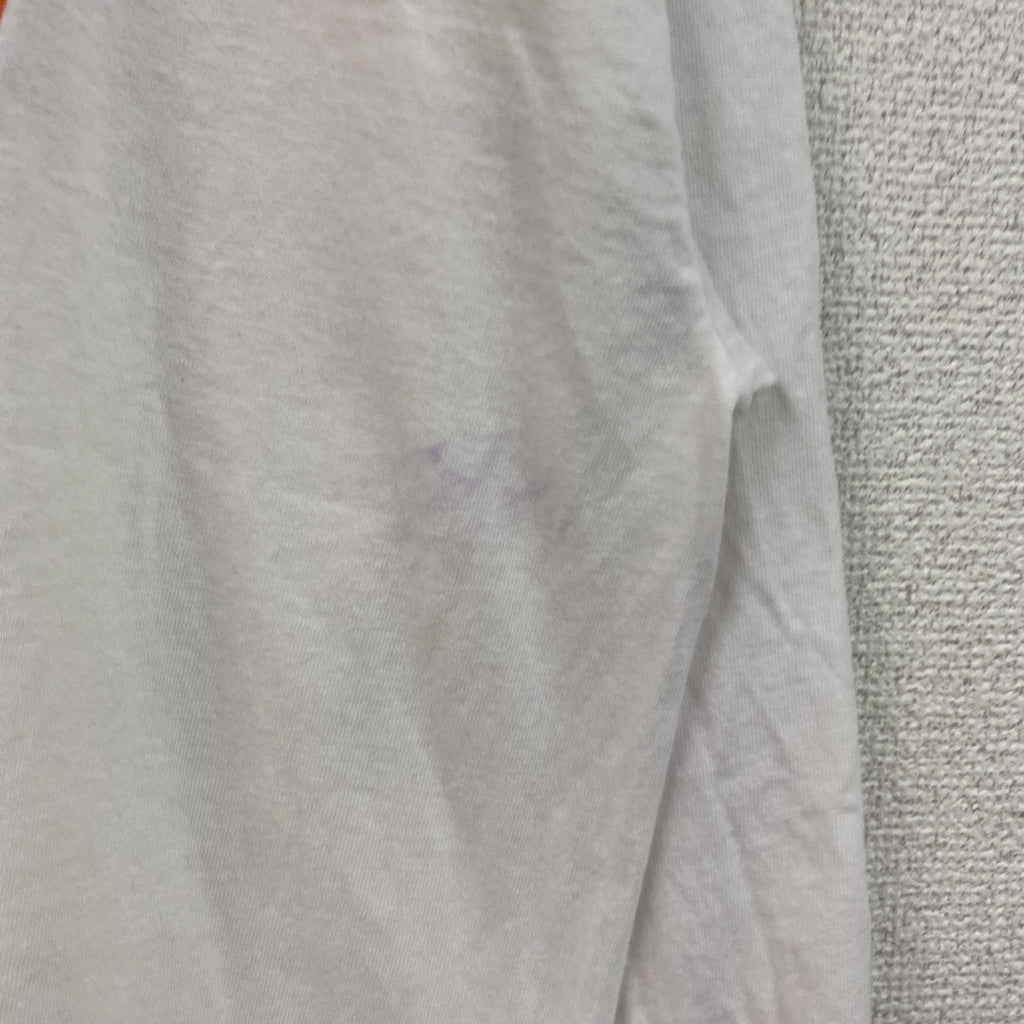 90s　All Sport　オールスポーツ　長袖プリントTシャツ　ヴィンテージ　白　ホワイト　Lサイズ