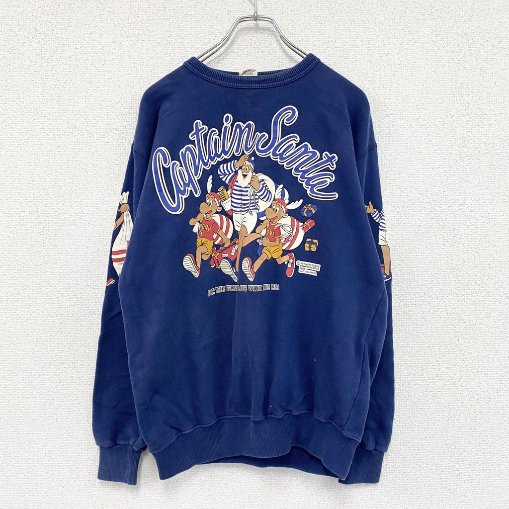 CAPITAIN SANTA　キャプテンサンタ　スウェット/トレーナー　青　ブルー　Lサイズ　