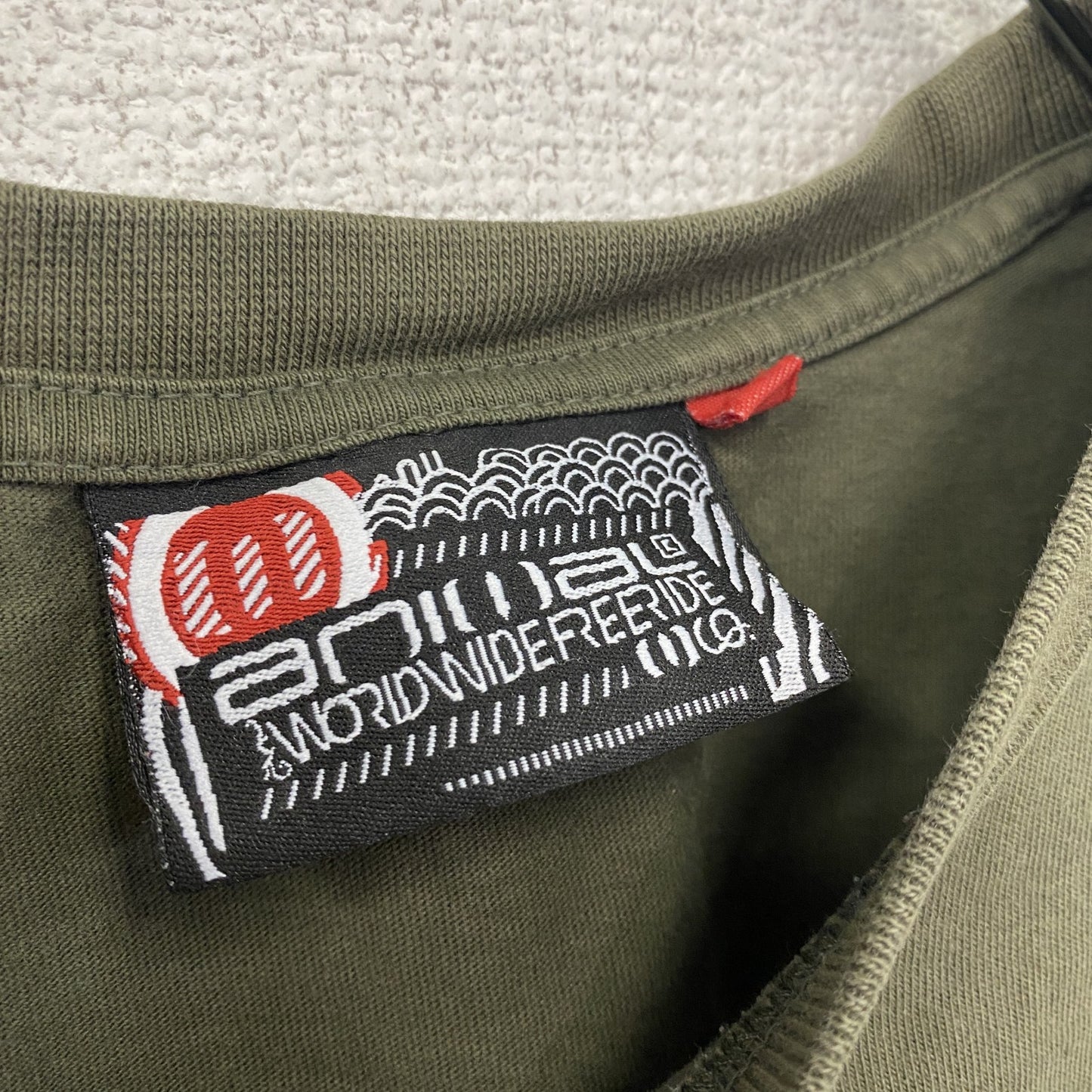 aniwal　VOLKSWAGEN　フォルクスワーゲン　ワーゲンバス　半袖Tシャツ　茶色　ブラウン　Lサイズ