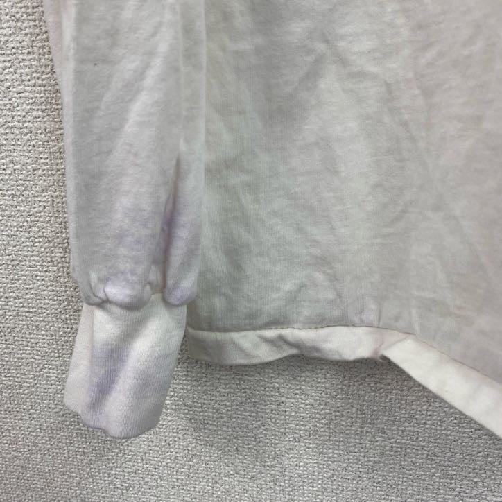 90s　All Sport　オールスポーツ　長袖プリントTシャツ　ヴィンテージ　白　ホワイト　Lサイズ