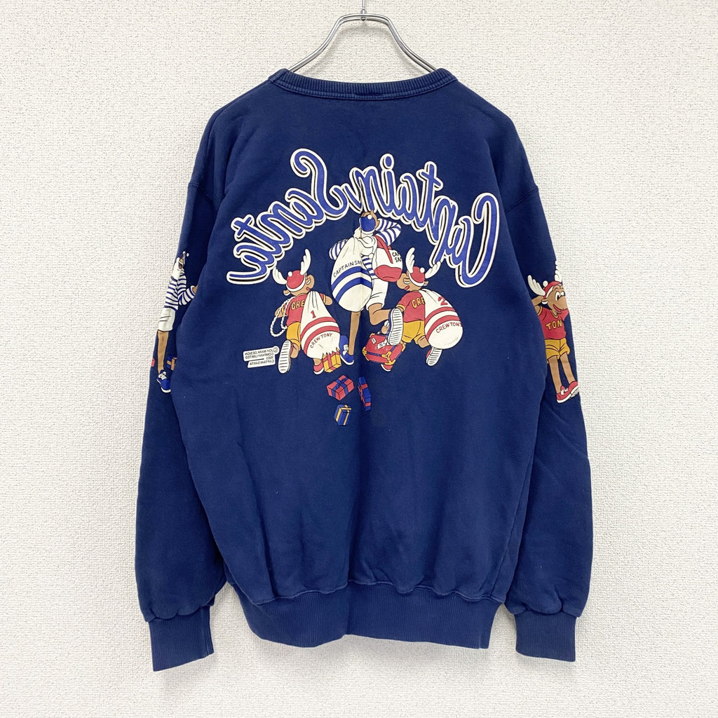 CAPITAIN SANTA　キャプテンサンタ　スウェット/トレーナー　青　ブルー　Lサイズ　