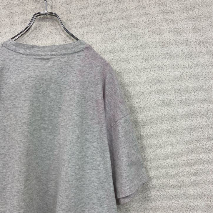 90s　champion　チャンピオン　Tシャツ　ヴィンテージ　シングルステッチ　グレー　2XLサイズ