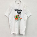 90s　FRUIT OF THE LOOM　半袖プリントTシャツ　ヴィンテージ　白　ホワイト　Lサイズ