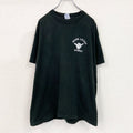 90s　SUPERCRU　ハワイ　半袖プリントTシャツ　ヴィンテージ　シングルステッチ　黒　ブラック　XLサイズ
