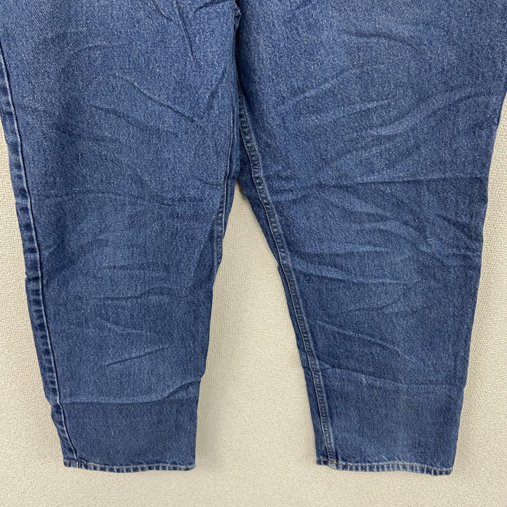L.L.Bean　エルエルビーン　デニムパンツ/ジーンズ　ジップフライ　革パッチ　インディゴ　W34サイズ