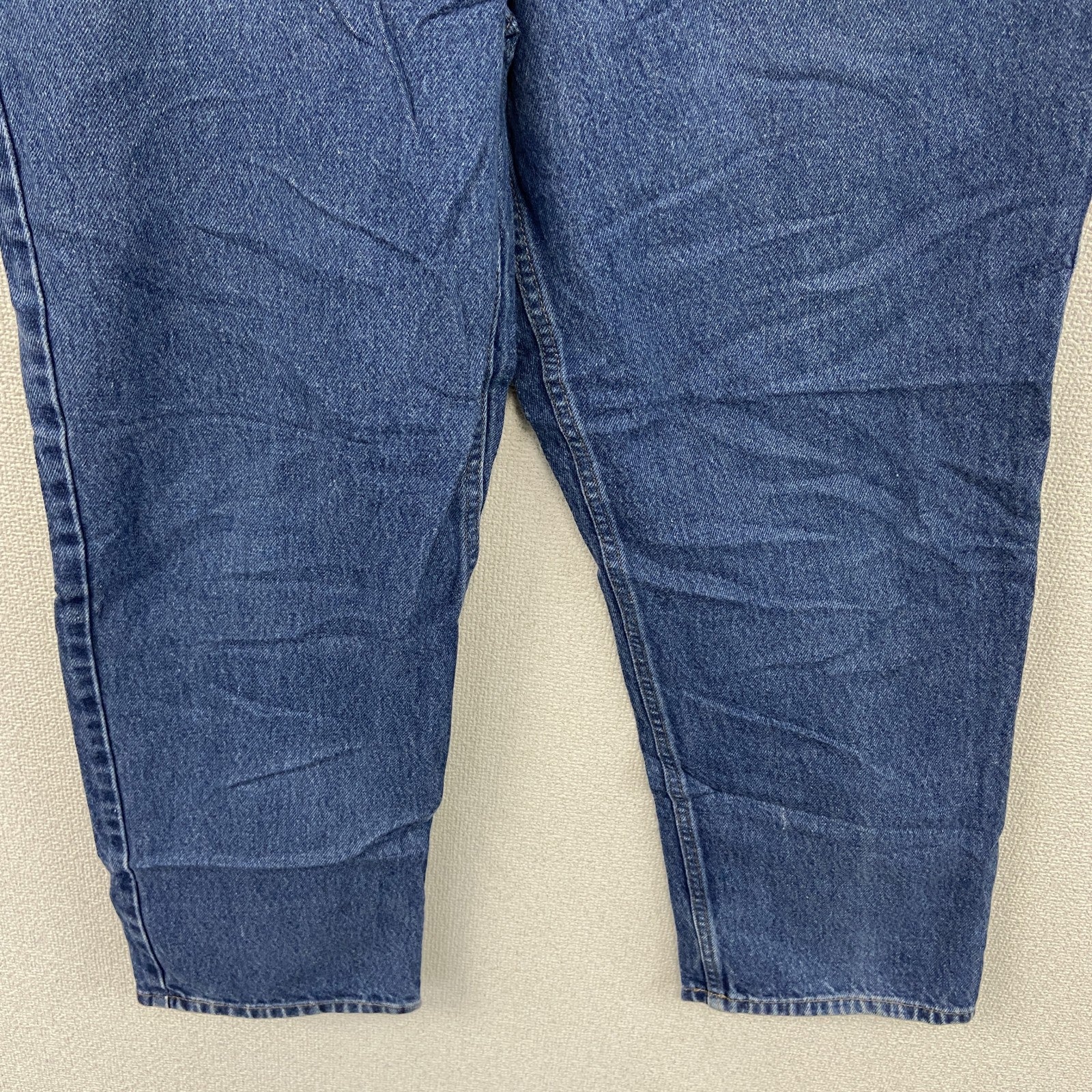 L.L.Bean　エルエルビーン　デニムパンツ/ジーンズ　ジップフライ　革パッチ　インディゴ　W34サイズ
