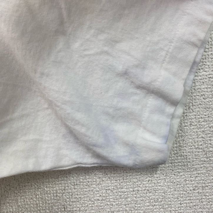 90s　FRUIT OF THE LOOM　半袖プリントTシャツ　ヴィンテージ　白　ホワイト　Lサイズ