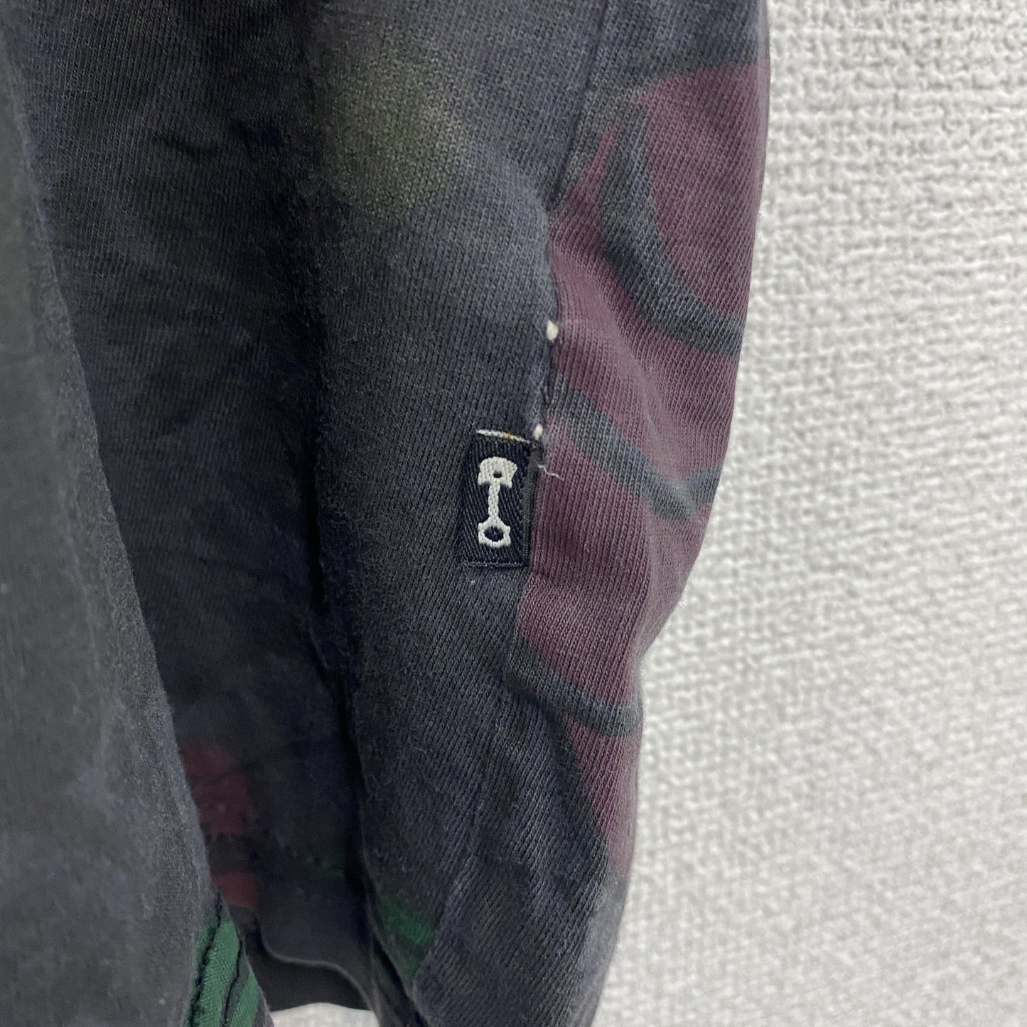 Rockerbox　半袖プリントTシャツ　アニマルT　和柄　黒　ブラック　XSサイズ