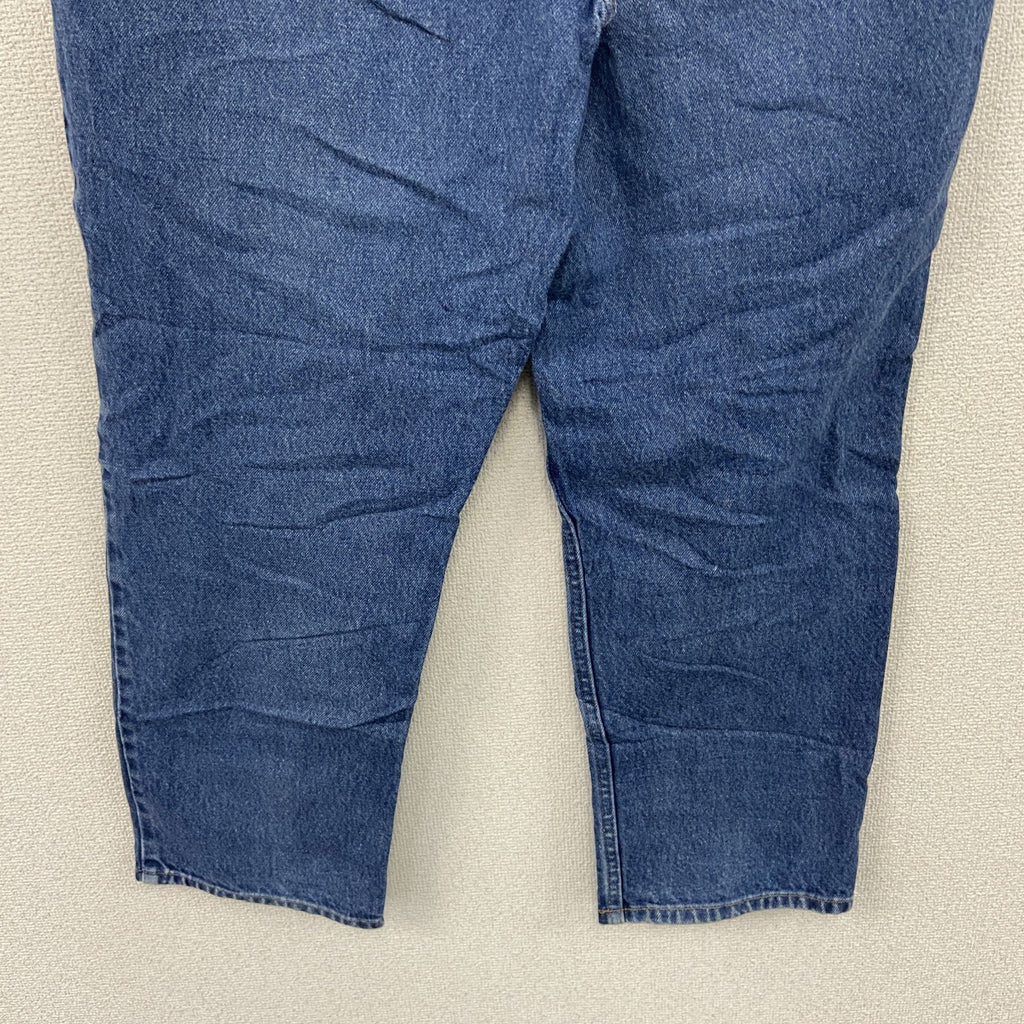 L.L.Bean　エルエルビーン　デニムパンツ/ジーンズ　ジップフライ　革パッチ　インディゴ　W34サイズ