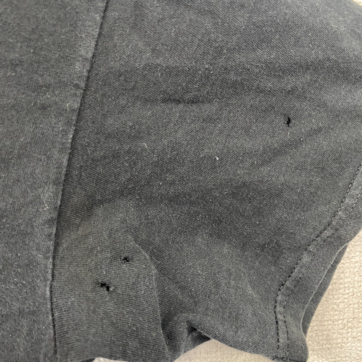 FRUIT OF THE LOOM　フルーツオブザルーム　半袖Tシャツ　SOS　黒　ブラック　Mサイズ