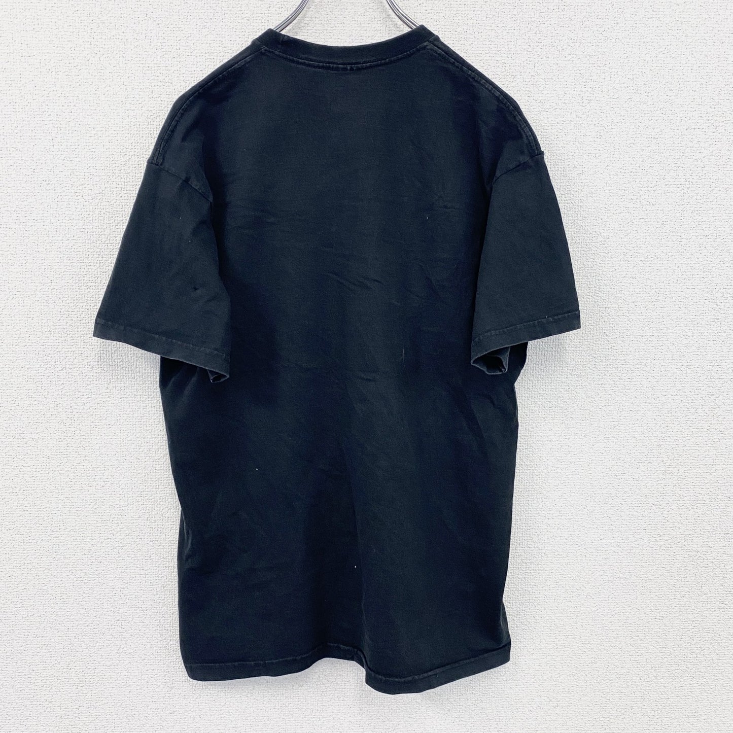 FRUIT OF THE LOOM　フルーツオブザルーム　半袖Tシャツ　SOS　黒　ブラック　Mサイズ