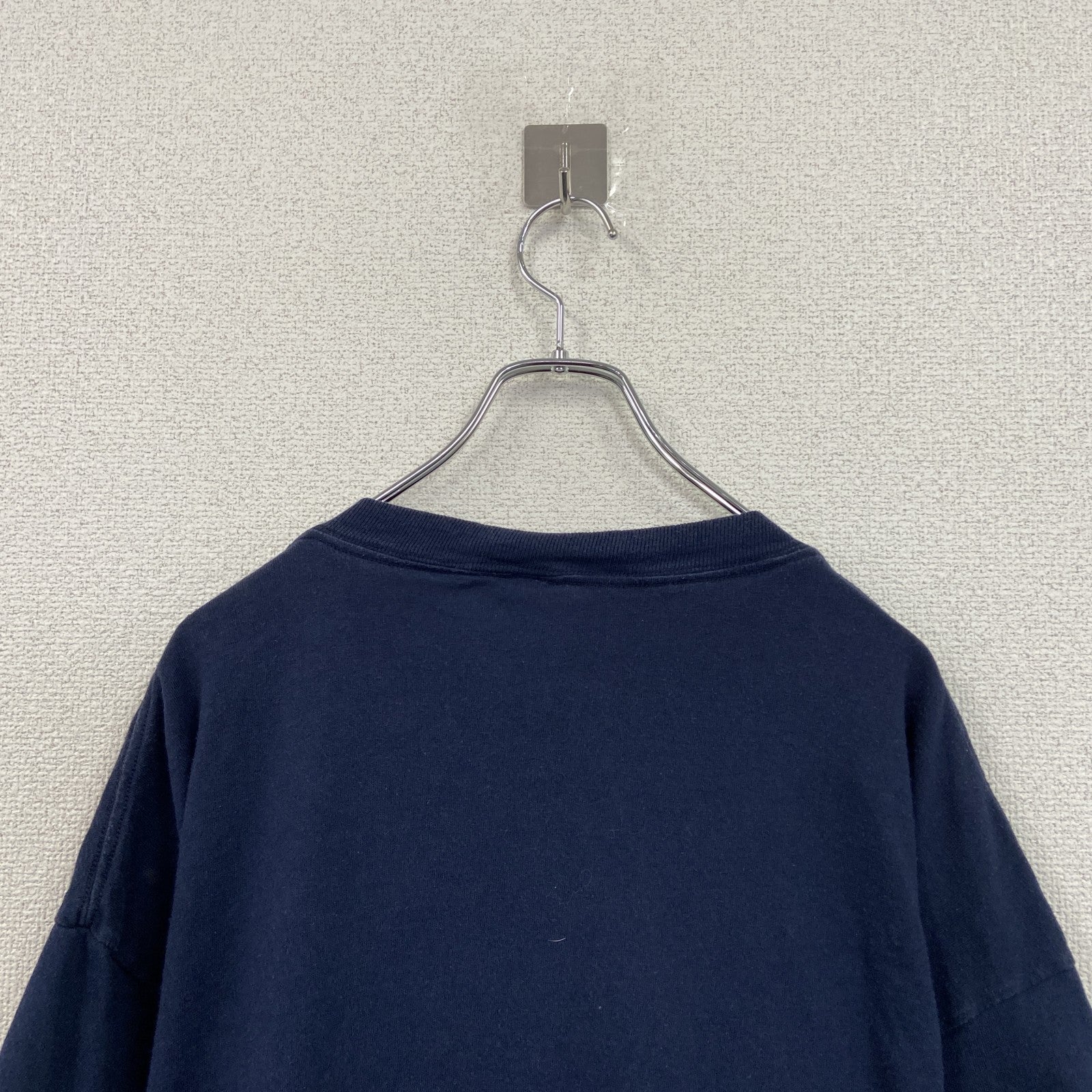 ～90s　LOGO7　NFL　半袖プリントTシャツ　ヴィンテージ　シングルステッチ　紺　ネイビー　2XLサイズ